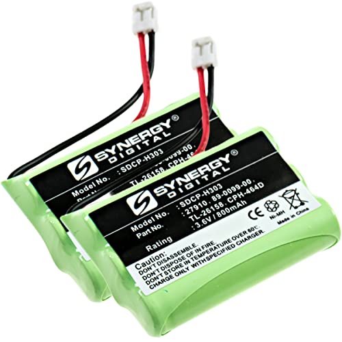 Interstate Batteries TEL0295 Cordless Phone Battery Combo-Pack Includes: 2 x SDCP-H303 Batteries