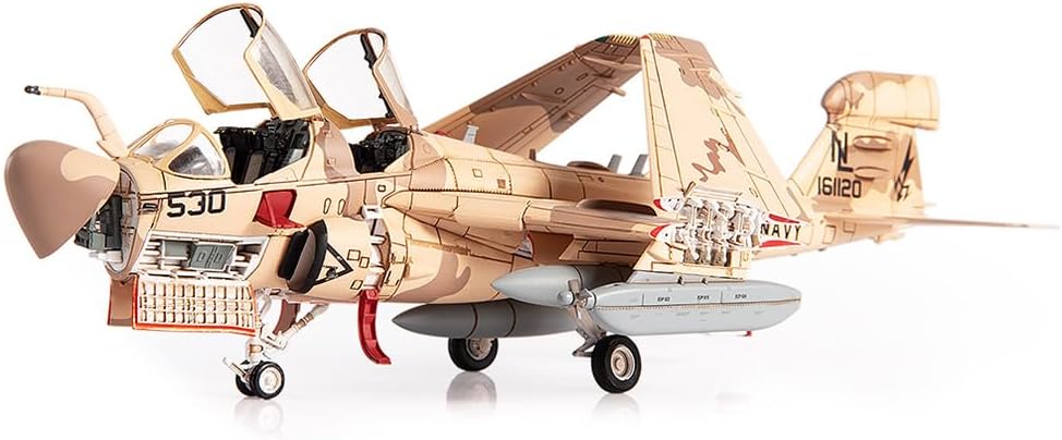 Motor city classics JC Wings | 1:72 Scale Model Military Aircrafts | EA-6B Prowler, U.S. Navy, VAQ-133 Wizards, Afghanistan, 2007 | Model JCW-72-EA6B-005