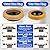 FAZAHYG Toilet Wax Ring Replacement Kit, Standard Wax Ring with PVC Flange and Brass Bolts, Fits 3-Inch or 4-Inch Waste Lines, Complete Leak-Proof Seal Set for New Toilet Installation and Repair