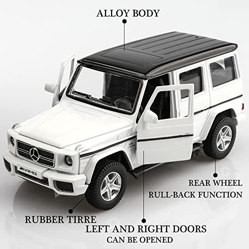 Image of TOKAXI 1 /36 Scale Mercedes Benz AMG G63 Diecast Cars Models,Pull Back Vehicles G Wagon Toy Cars,Cars Gifts for Boys Girls