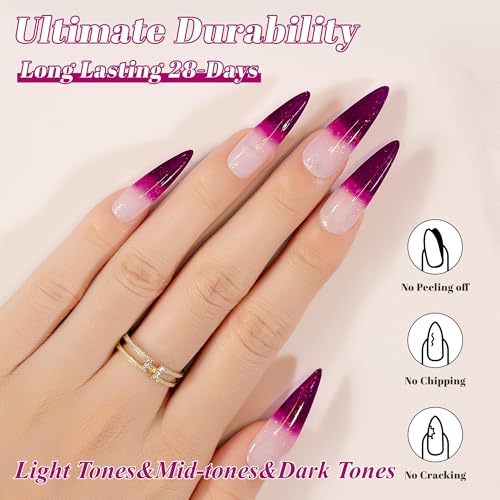 Esmalte de Uñas Gel Cambia Color 15ml Multicolor miniatura 3