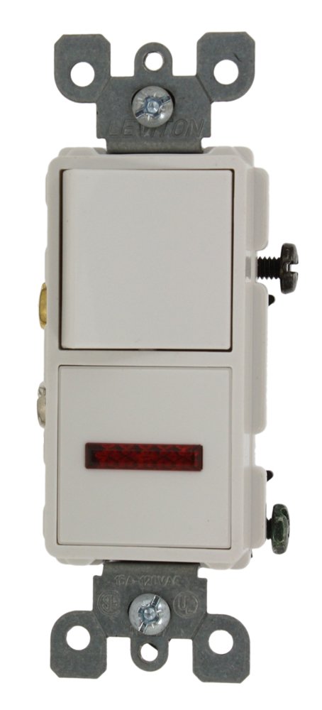 Leviton Decora R66-01755-0TS Interrupteur à Combinaison Triple à