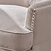 Christopher Knight Home Tafton Fabric Club Chair, Ivory 35.25D x 33W x 33.75H in