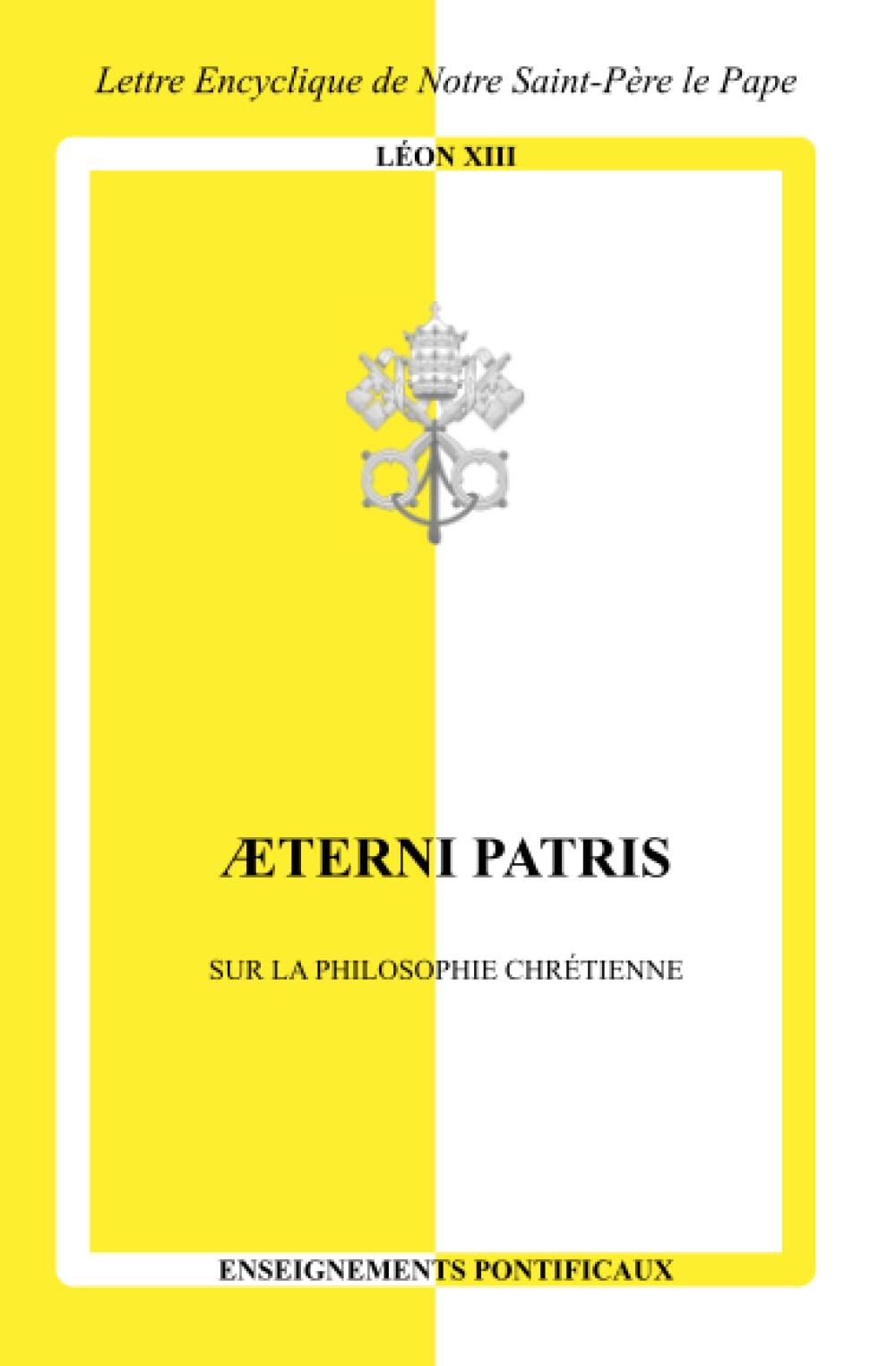 Æterni Patris: Sur la philosophie chrétienne