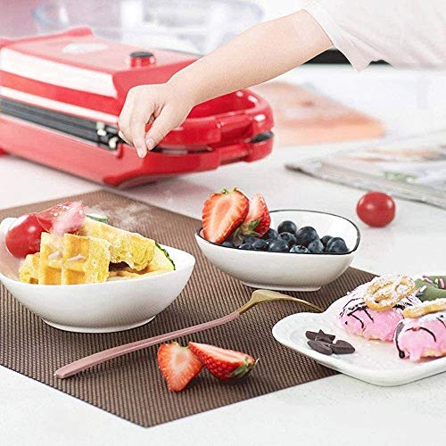 Waffeleisen sandwichmaker Belgische Waffel-Maschine, 4 in 1 Sandwich Toaster, Extra Deep Fill Backplatten, Antihaft… – Bild 3