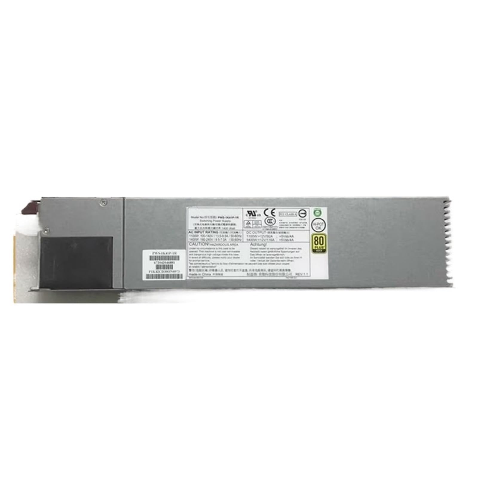 PWS-1K41P-1R 1400W Watt Hocheffizientes Swap-Netzteil for T740 55E-Server
