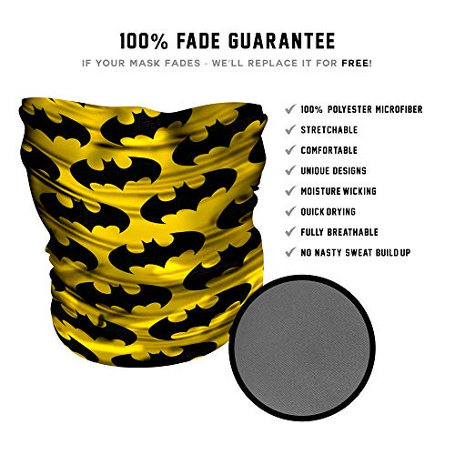 Black Paisley Neck Gaiter | Creativity polyester microfibre Winter Neck Gaiter3