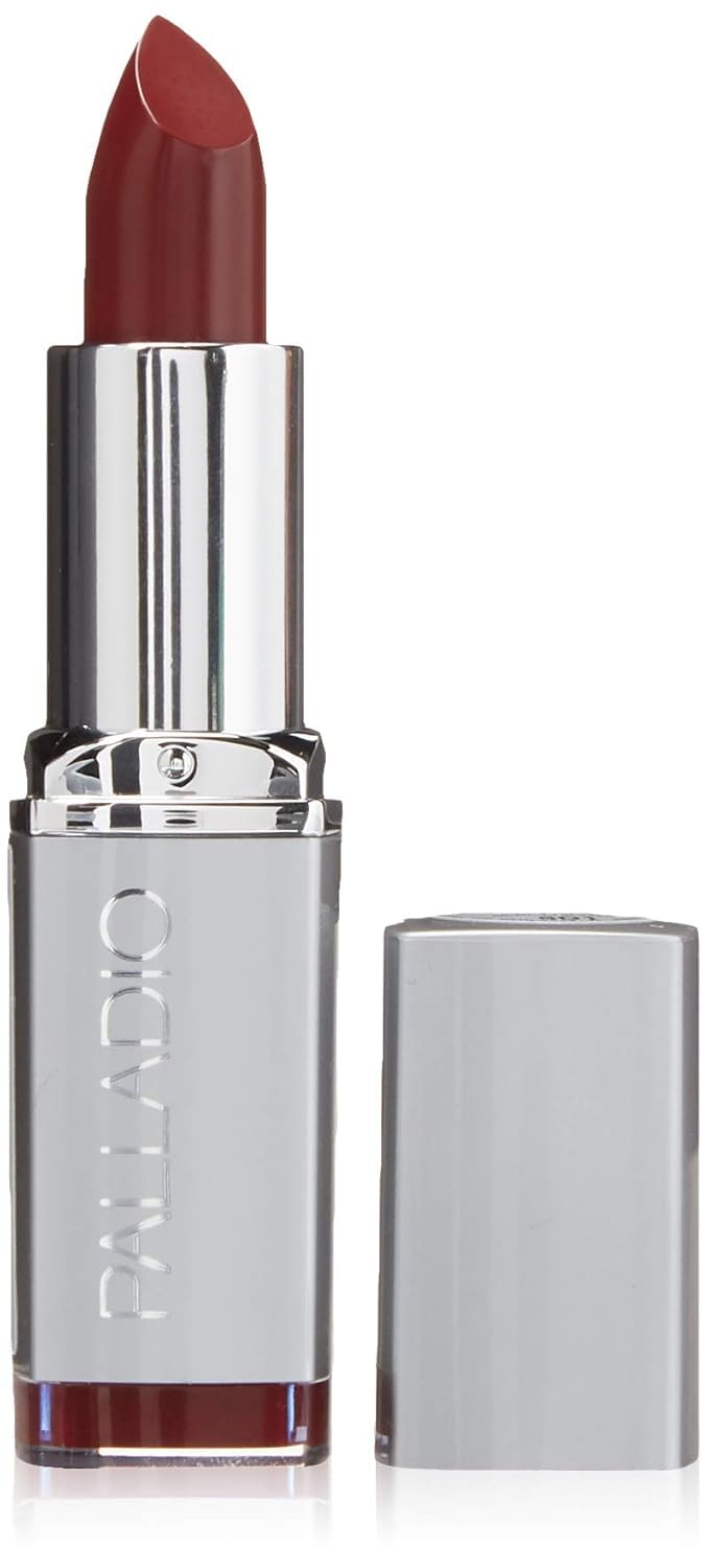 Palladio Herbal Lipstick, Juniper, Rich Pigmented and Creamy, Infused with Aloe Vera, Chamomile & Ginseng, Prevents Lips from Drying, Reduces Fine