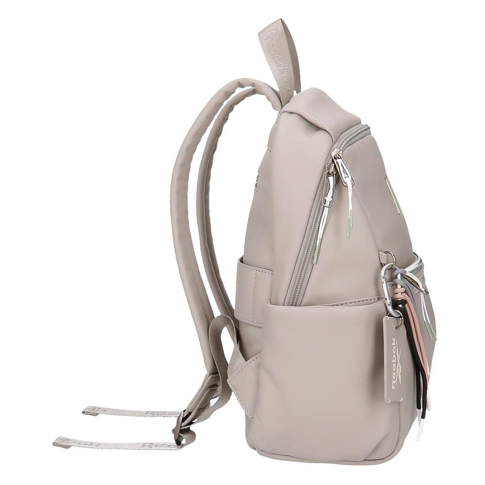 Zaino Reebok Tina Adaptable Tablet 9 pollici Grigio 25.5x35x14 cm Pelle sintetica 12.5L