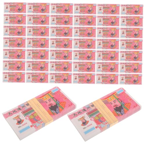 Monnaie traditionnelle chinoise en papier Ciieeo pour rituels funéraires de commémoration