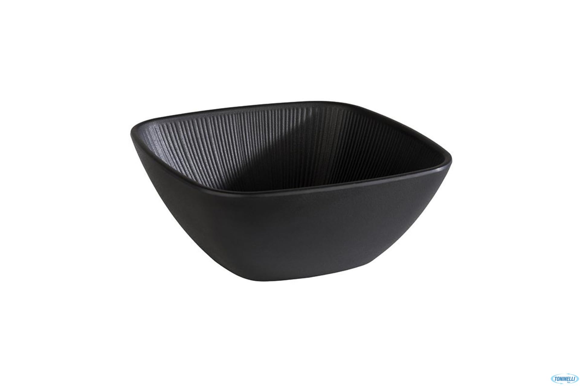 APS Nero 85072 Bowl 25 x 25 cm Height 11 cm Melamine Black 3.5 litres