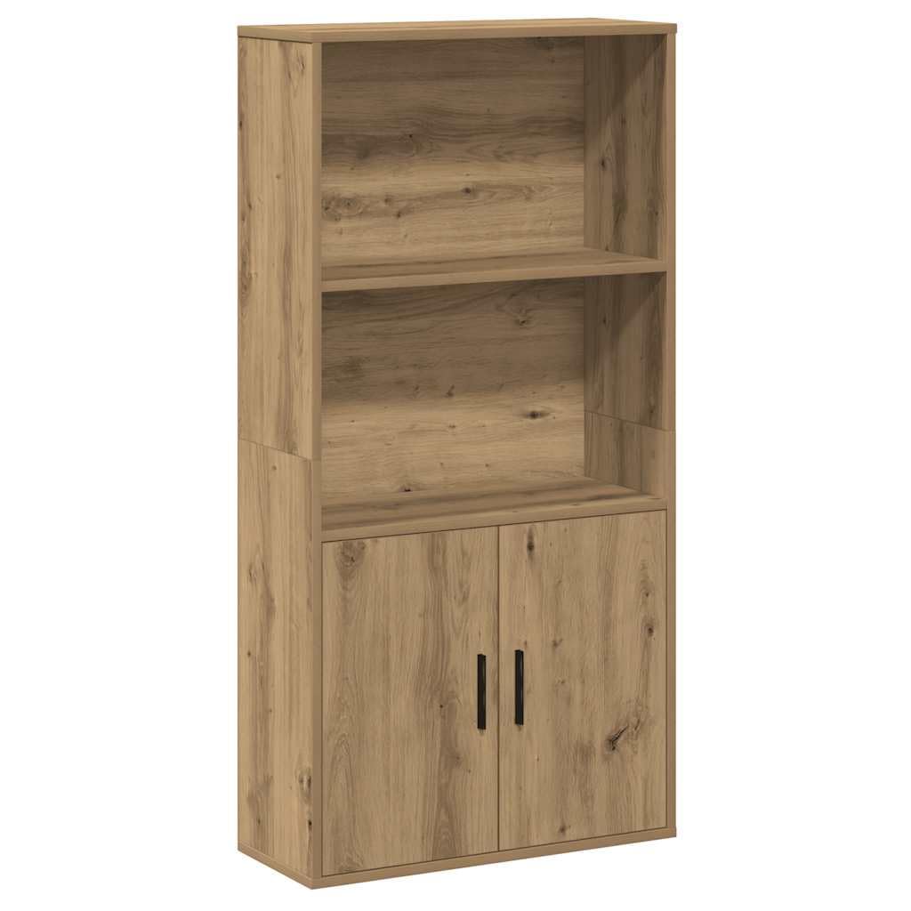 Generisch Bücherregal Artisan-Eiche 60x24x120 cm Holzwerkstoff,Möbel,Regalsysteme,Bücherregale Bücherschränke-860426