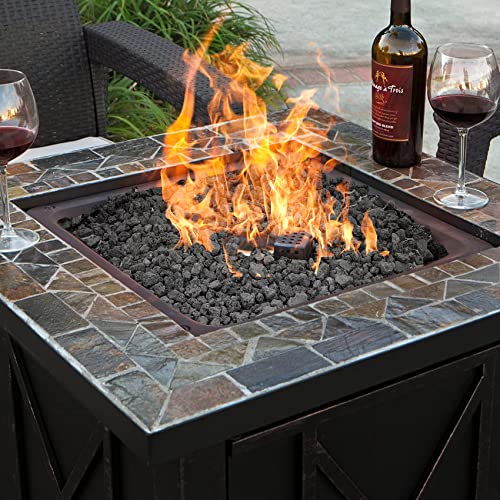 Image of Onlyfire 10Lbs Black Lava Rock for Fire Pit /Fireplace /Gas Grill /Landscaping