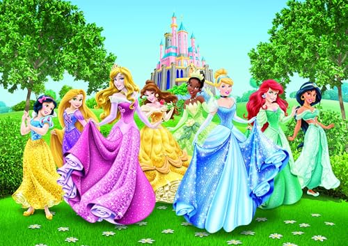 AG Design FTD 2207 Disney Princess Prinzessinen, Papier Fototapete -...