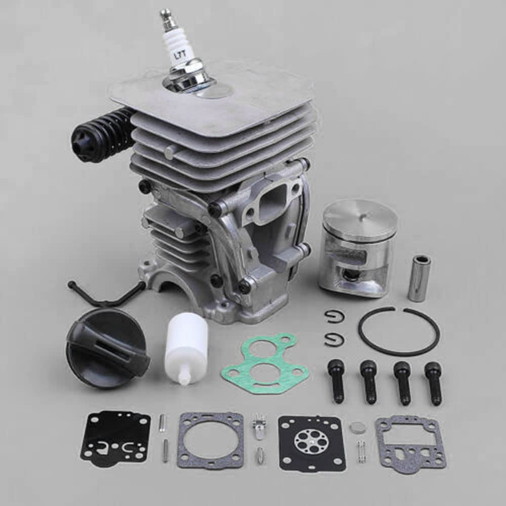 Kit de reparación de pistón cilíndrico de 41 mm para Motosierra 435 435E 440 440E 440II