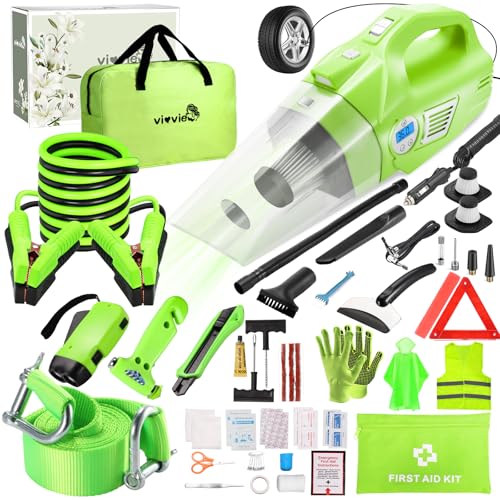 vioview Roadside Emergency Car Kit for Vehicles, Car Safety Kit