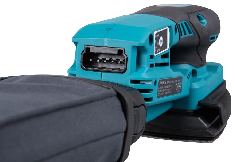 Makita BO006CGZ - Levigatrice a delta a batteria 40 V max. / 100 x 150 mm (senza caricatore e batterie)