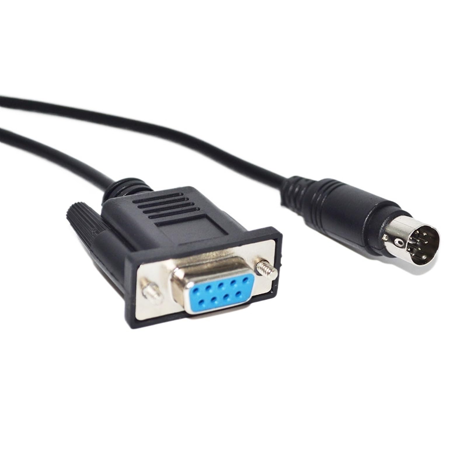 Cavo di programmazione da RS232 DB9 D-SUB9PIN femmina a MINI DIN 8P MD8PIN maschio (1,8 m)