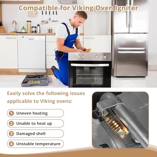 Image of PB040001 Gas Range Oven Igniter 2 Pack Compatible with Viking Range Stove