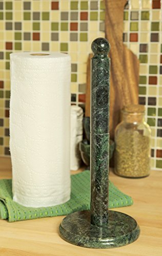 Fox Run 3825 Marble Paper Towel Holder, Green - Image 4