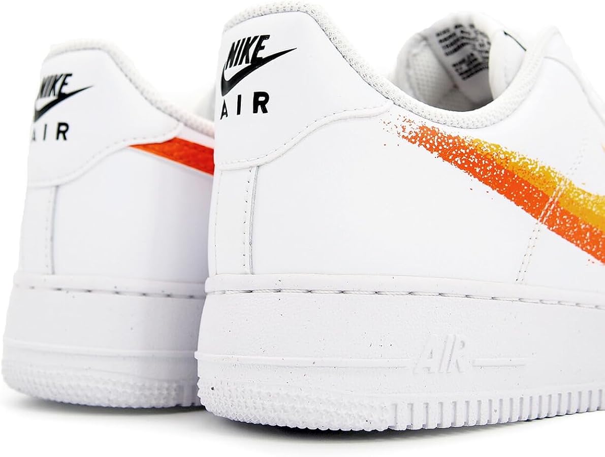 Amazon | [ナイキ] AIR FORCE 1 '07 WHITE/SAFETY ORANGE fj4228-100
