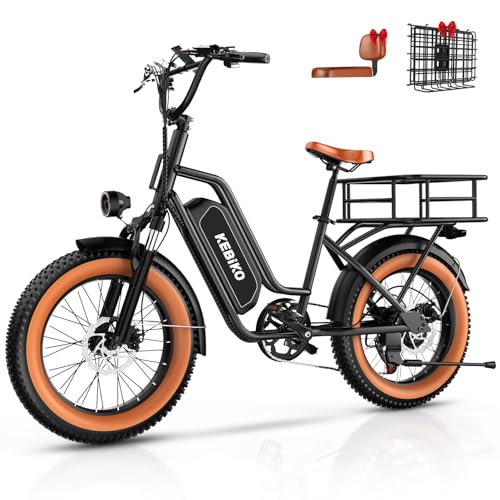 bluebiko 2 Seater Electric Bike, 1300W Peak (750W...
