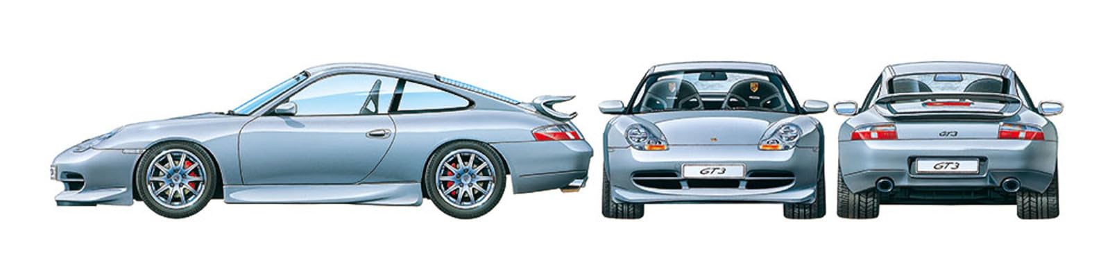Tamiya 300024229 - Modellino di Porsche 911GT3 '99, Scala 1:24, Versione da Strada