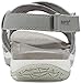 Earth Footwear Women's Sass3 Sandal, Grey, 7.5 W US