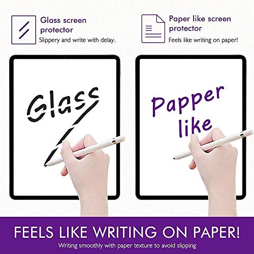 Image of OJOS Paper-Like Screen Protector Compatible with Apple iPad Pro 10.5 inch (2017 /2019), Matte Finish Film Anti Scratch,Bubble Free Anti-Glare (Clear Matte)