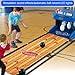 LPLYAA Electronic Bowling Alley Game, Bowling Set Kids,Indoor Bowling Ball Sports Game Console with LED Scoreboard Automatic Reset, Lighting & Simulation Sound(2m)