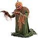 Haunted Hill Farm Motion-Activated Jack O' Lunger by Tekky, Lunging Halloween Animatronic for Indoor or Covered Outdoor Creepy Halloween Decorations, Plug-in or Battery Operated Halloween Prop