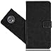 Produktbild Motorola Moto G6 (2018) Handy Tasche, FoneExpert® Wallet Case Cover Genuine Hüllen Etui Hülle Ledertasche Lederhülle Schutzhülle Für Motorola Moto G6 (2018)