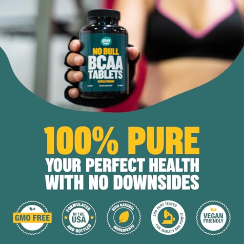 Raw Barrel 784672825719 Bcaa Tablets - 120 Extra Strong 1000Mg Pills - 2:1:1 Ratio Branched Chain Amino Acid Supplement - Non-Gmo Natural Ingredients thumb #4