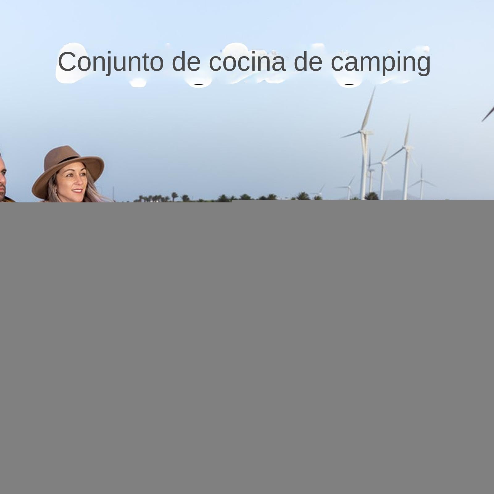 Campinggeschirr-Set, Töpfe und Schüssel, leichtes Überlebensausrüstung für Erwachsene, Wandern, Reisen, Outdoor, Garten, Wandern