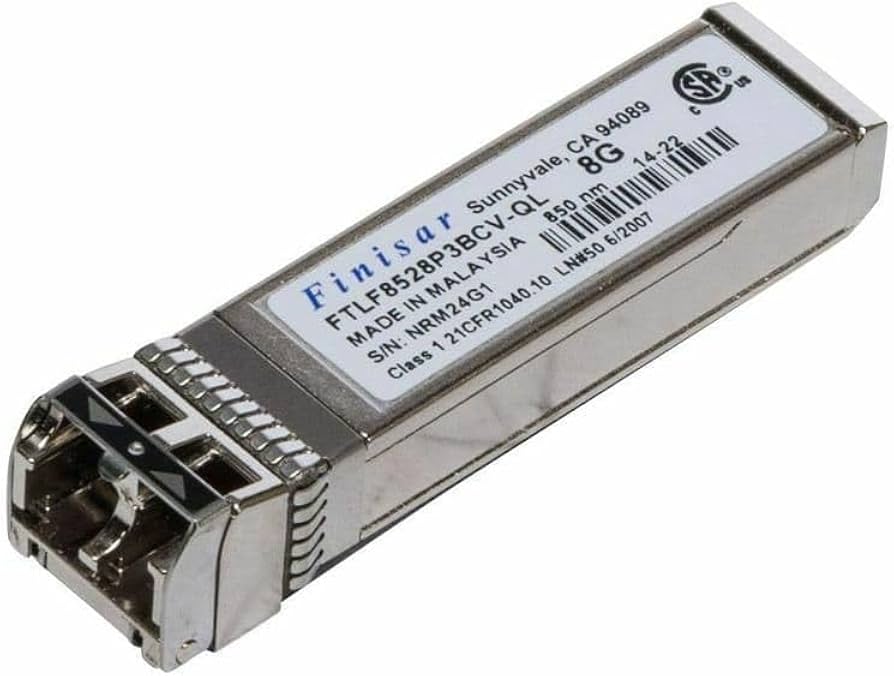 Amazon.com: 8GB Finisar Shortwave 850NM SFP+ 150m