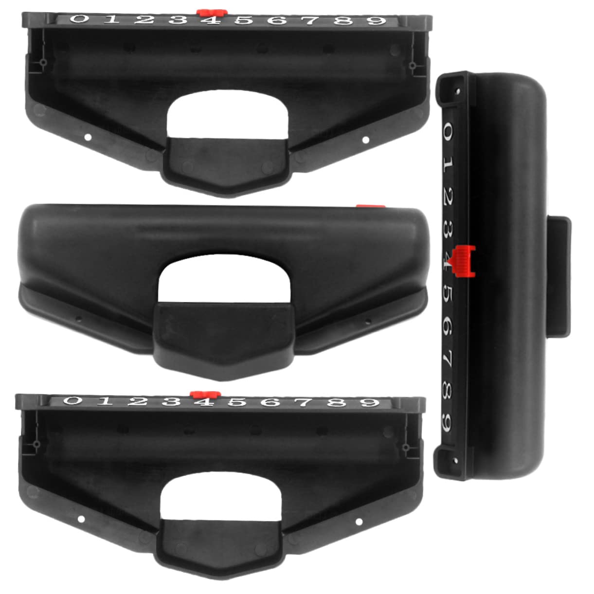 GAROZATION Hockey Scorekeepers Table Hockey Score Boxes Air Hockey Replacement Parts 4 Pieces for Ice Hockey Tables