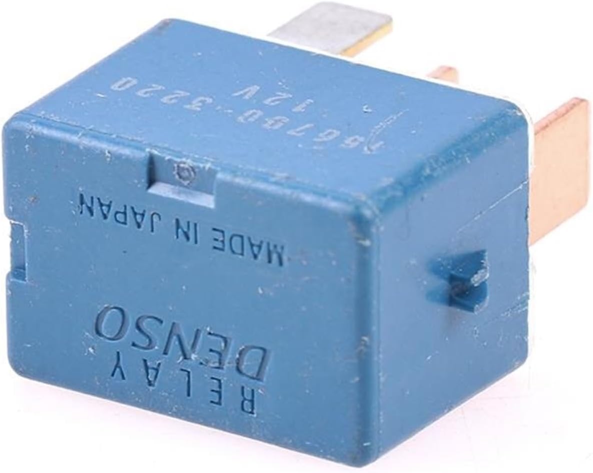 1Pc New Car Relay 12V 20A Blue 4Pins Automotive Small 2.5X2X1.5cm