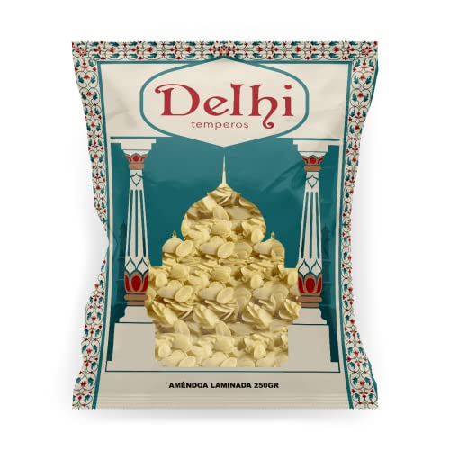 Amêndoa Laminada Premium Delhi Pacote 250Gr