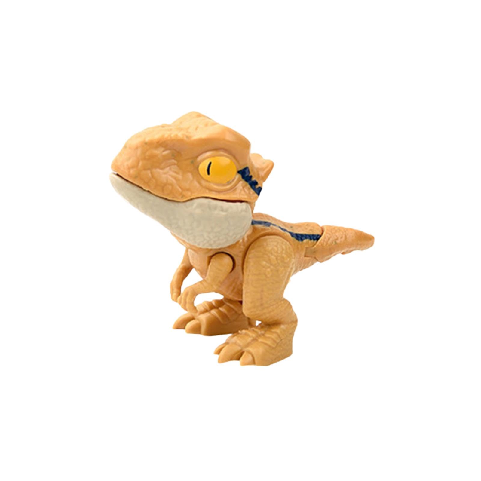 ATORSE™ Biting Finger Dinosaur Toy with Flexible Joints Action Figure for Props Kids Yellow Velociraptor|Toys & Hobbies | Educational | Other Educational Toys-image-27
