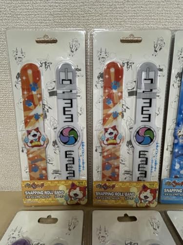 Yo-Kai Watch Snapping Roll Band Set of 4 Types of 82