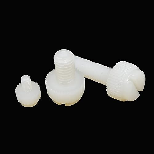Miniatura 4 de 10X M3 a M8 Nylon Plástico Aislado Ajustar Tornillo Pulgar Apriete Mano Tornillo Pulgar Tornillo Tornillo para PC Cubierta de Caja de Computadora