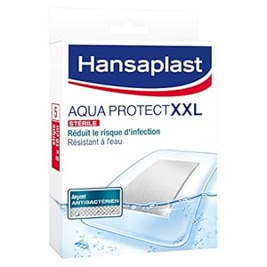 Hansaplast Set 5 Pflaster XXL Aqua Protect 8 x 10 cm