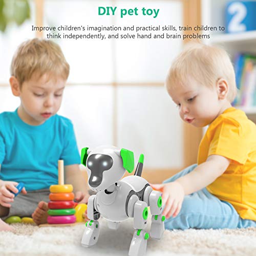 OWSOO Brinquedo de gato robô para crianças DIY brinquedo brinquedo interativo inteligente brinquedos
