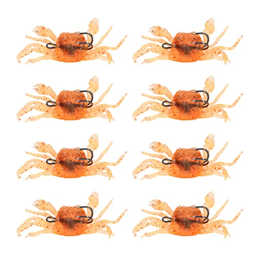 Set di 8 Esche Artificiali per Granchi, 33,5 G di