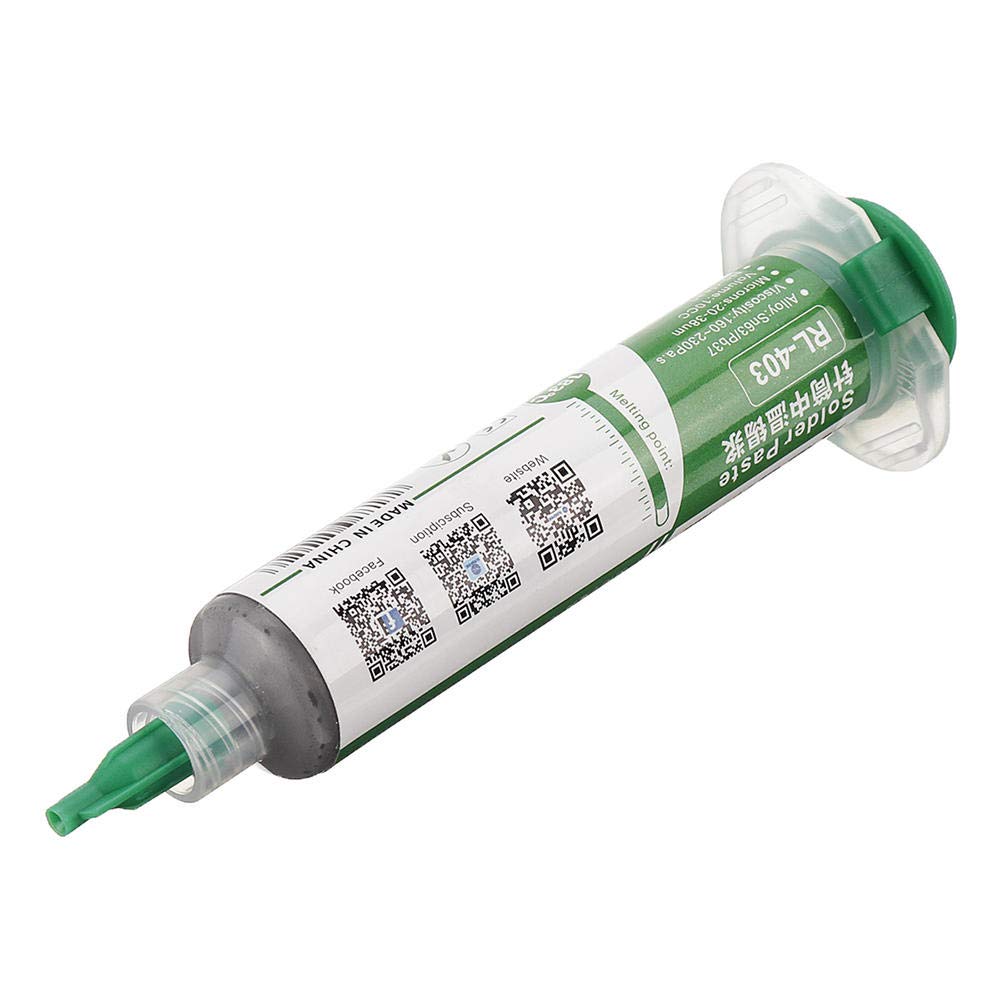 Solder Paste Flux No-clean Soldering Paste RL-403 Solder Tin Sn63/Pb67 20-38um Soldering Iron