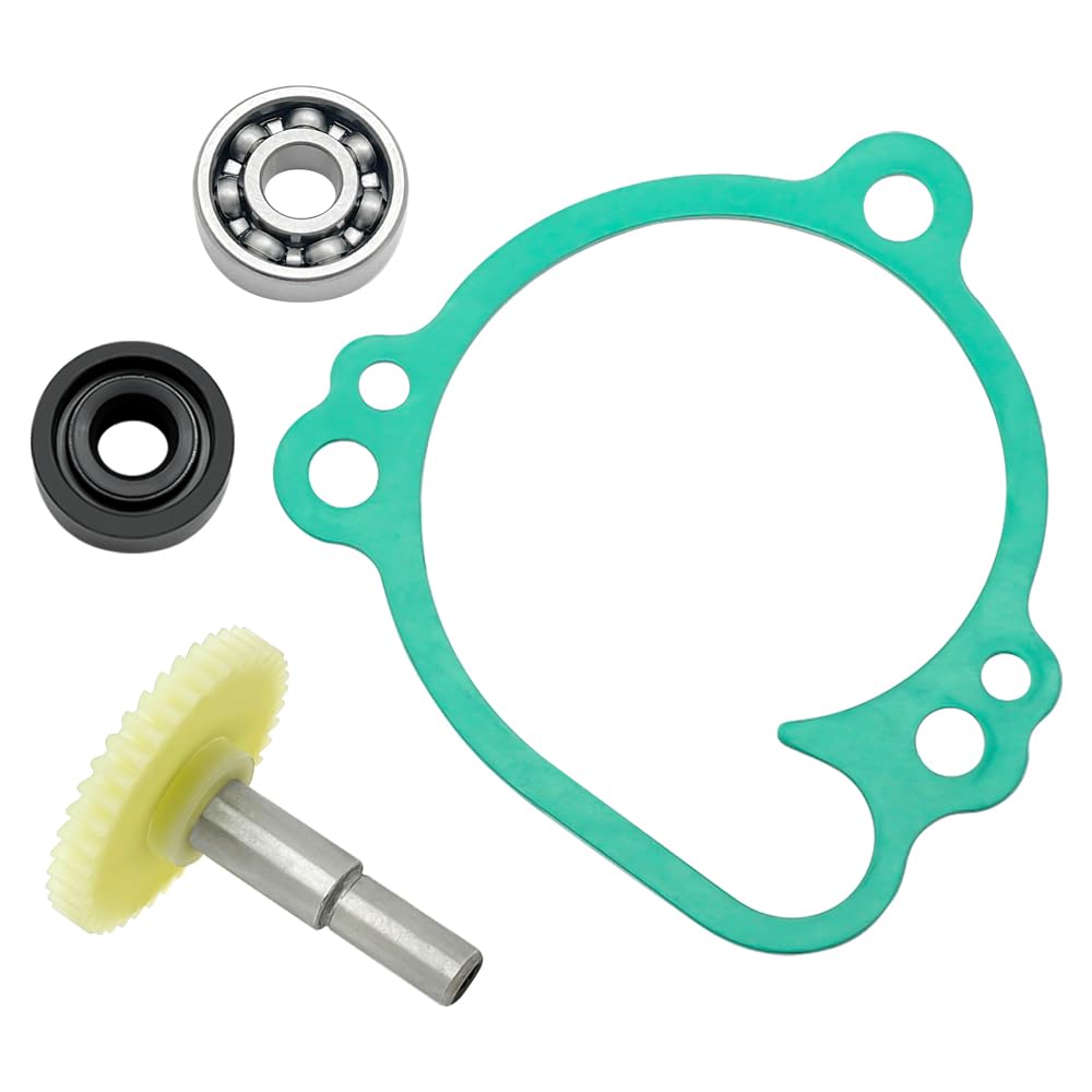 Wasserpumpe Reparatur Kit Impeller Welle Zahnrad Lager Dichtung Dichtung passend für Kawasaki KX 85 KX 80 KX 100