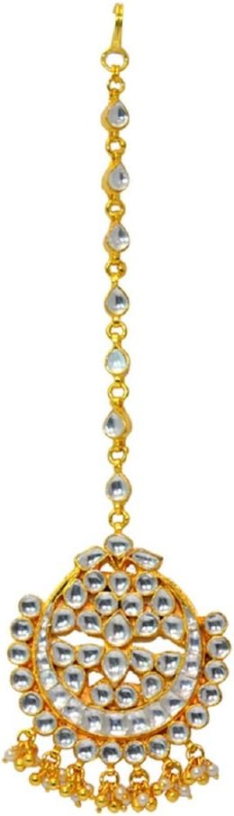 Real Diamond Look Cz Maangtikka For Women