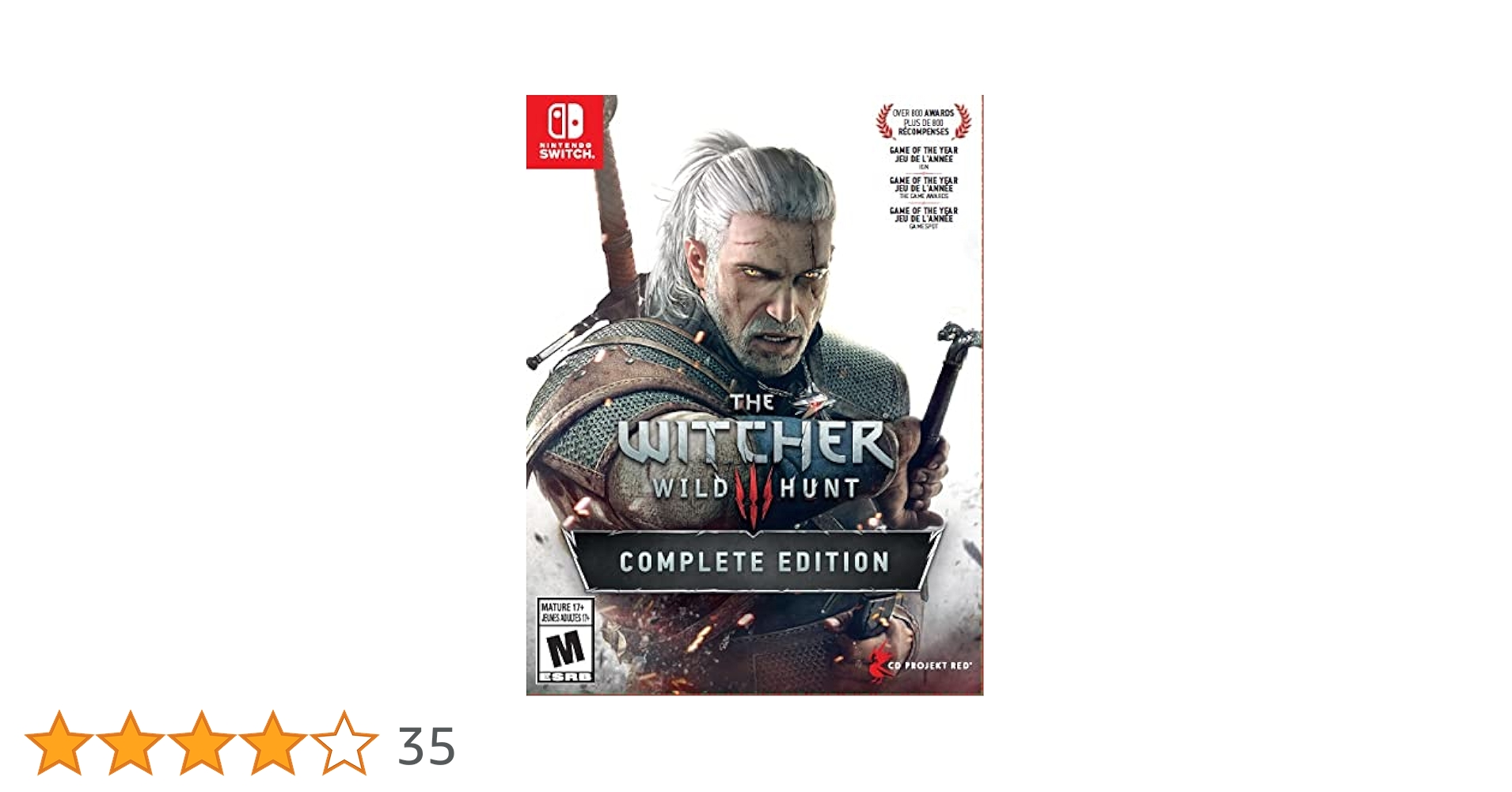 The Witcher 3 Wild Hunt Complete Edition - Nintendo Switch