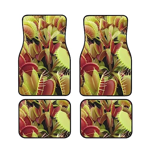 Tapis de sol voiture plantes carnivores pour SUV et sorties nature en famille