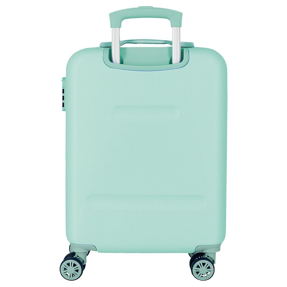 Roll Road Spring Dream Walizka kabinowa niebieska 38 x 55 x 20 cm sztywny 2 kg zamek szyfrowy z boku ABS 2 kg 34 L bagaż podręczny, Niebieski, Talla única, walizka kabinowa